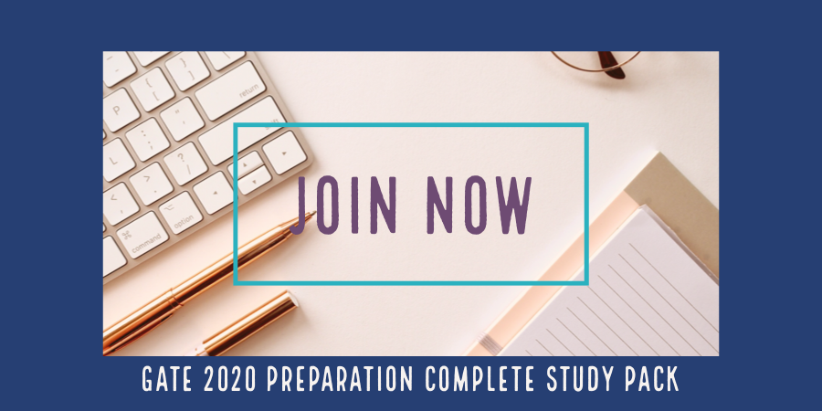 GATE 2020 Preparation Complete Study Pack